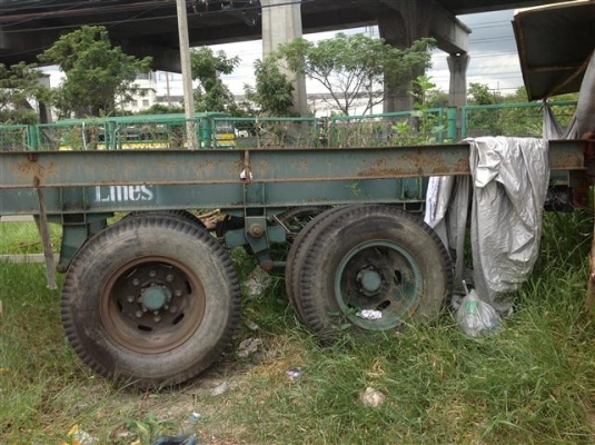 ขายหางพื้นเรียบ 2 เพลา ตามสภาพ 135000 ราคาสุดท้าย