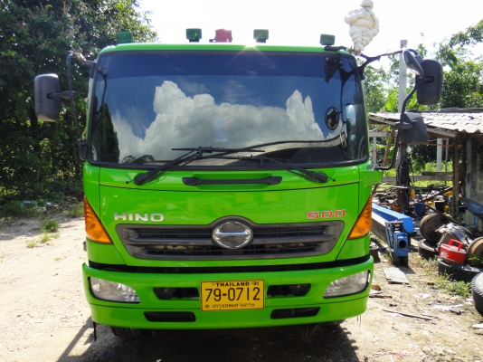 ขายหกล้อ HINO 500 ติดเครน UNIC V500 5 ตัน 4 ปลอก