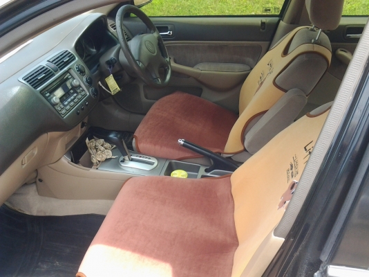 ขายครับด่วนๆๆ  สวยมาก ภายในสวยสะอาด ออโต้ ปี 2003  HONDA CIVIC เครื่อง วีเท็ค