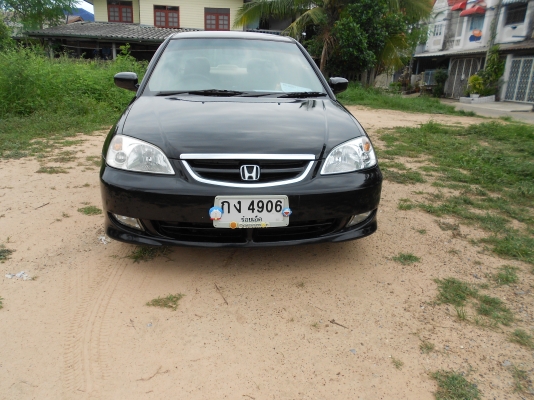 ขายครับด่วนๆๆ  สวยมาก ภายในสวยสะอาด ออโต้ ปี 2003  HONDA CIVIC เครื่อง วีเท็ค