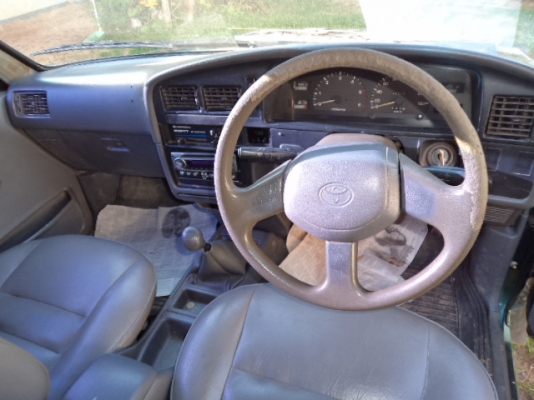 ขายรถกะบะโตโยต้าไมตี้แค็บปี37 พวงมาลัยเพาเวอร์ แอร์ ล้อแม็ก เอกสารพร้อมโอน