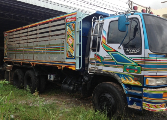 HINO FM 3M 240 HP M10C สิบล้อดั๊มพ์ 2 เพลา มีระบบลากพ่วงติดตั้งมาครบพร้อมใช้งาน กระบะดั๊มพ์มิเนียม 12 ตันสภาพสวยจัดของ THAI TRAILER เครื่องยนต์แน่นแรงดีเดิมๆ ภายในเก๋งคอนโซลสวยครบพร้อม แอร์ พวงมาลัยเพาเวอร์ ระบบเบรคทริ๊ปฟี้ ช่วงล่างคัชซีสวยมาก ยางสภาพดี 1
