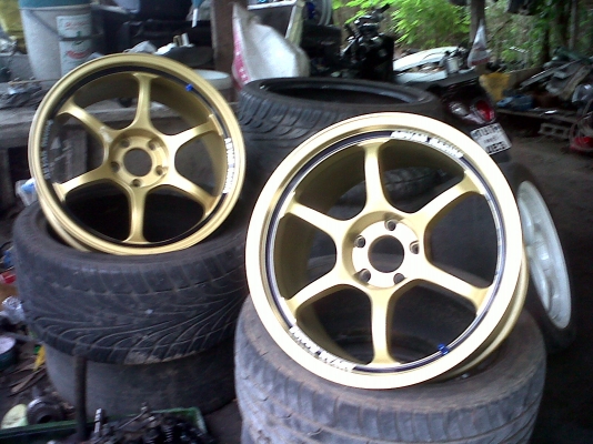 ขายล้อ RG I ขอบ18 ออฟ12 กว้าง 9.5 สี่ลูกเลย แท้ญี่ปุ่น 1ชุด 4 วง ขายล้อ RG I ขอบ18 ออฟ12 กว้าง 9.5 สี่ลูกเลย แท้ญี่ปุ่น 1ชุด 4 วง