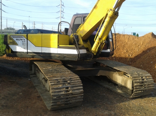 ขายแบคโฮ kobelco mark/// ไฟฟ้าดี แอร์มี  เอกสารอินวอยร์ครับ