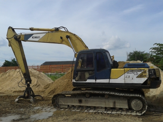 ขายแบคโฮ kobelco mark/// ไฟฟ้าดี แอร์มี  เอกสารอินวอยร์ครับ