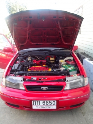 ขายรถแดวู รุ่น nexia สีแดง ขายรถแดวู รุ่น nexia สีแดง