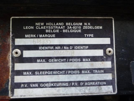 รถไถ 1999 New Holland TS110 เครื่องจักรมือสองนำเข้าจากต่างประเทศ สภาพสวย พร้อมใช้งาน เอกสารพร้อมโอน