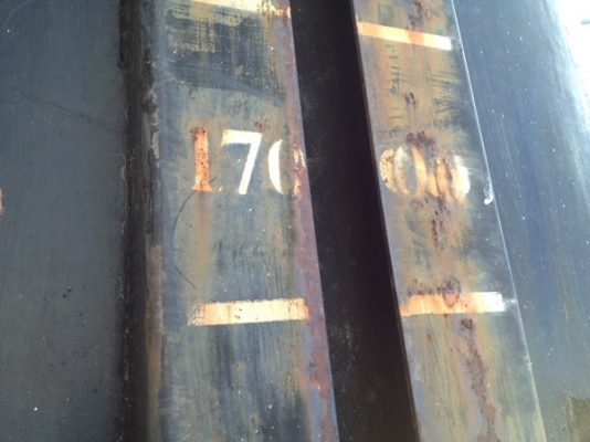 ขายถังเหล็กขนาด 6x2 เมตร ความจุ 18,000 ลิตร 2 ใบสภาพสวยไม่มีรั่ว พร้อมใช้