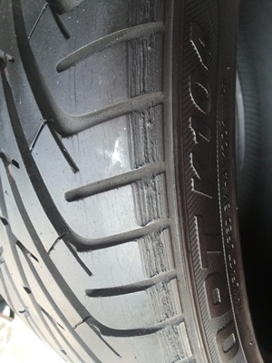 ขายยาง225/40/18 ปี 1708 VENTUS SPORT   (เกาหลี)   1 คู่