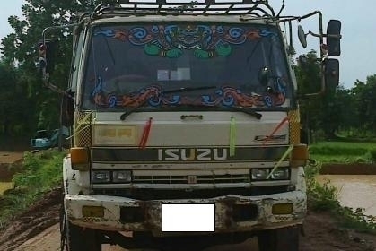 10ล้อดั้ม ISUZU ROCK210เปลียนเครื่อง195TURBOอินเตอร์
