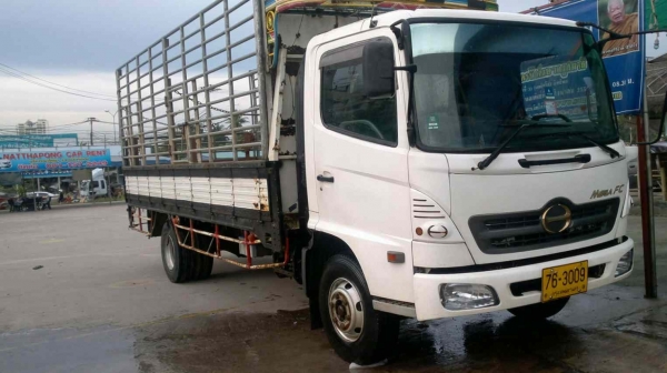 HINO MEGA FC4J 150 แรง ห้างแท้ปี48 กะบะยาว 5.5 เมตร เบรคทิฟฟี่ เพาเวอร์ แอร์เย็น ลดราคาครับ 948000