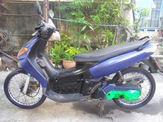 ขาย NOUVO ตัวเก่าปี47 เครื่องและคาร์บูเดิมๆ พร้อมขี่กลับ