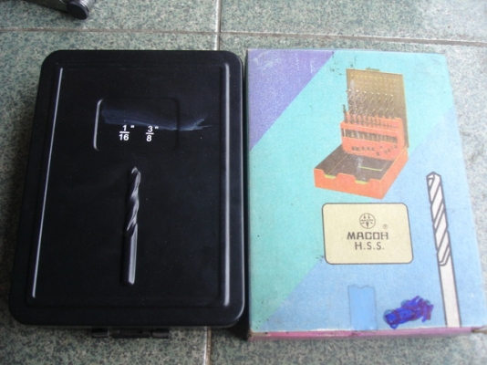 ดอกสว่านยี่ห้อ MACOH ชุดใหญ่