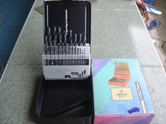 ดอกสว่านยี่ห้อ MACOH ชุดใหญ่ ดอกสว่านยี่ห้อ MACOH ชุดใหญ่