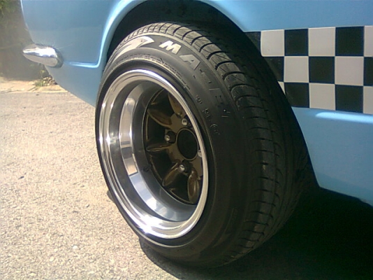 ขาย/เทริน์ ล้อกล้วยผ่า หน้า8/หลัง9 ขอบ13 ยางใหม่ 2012 ราคาถูกๆส่งได้ทั่วไทย