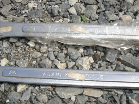 ประแจปากตาย เบอร์ 24 กับ 26 ยี่ห้อ ASAHI ประแจปากตาย เบอร์ 24 กับ 26 ยี่ห้อ ASAHI