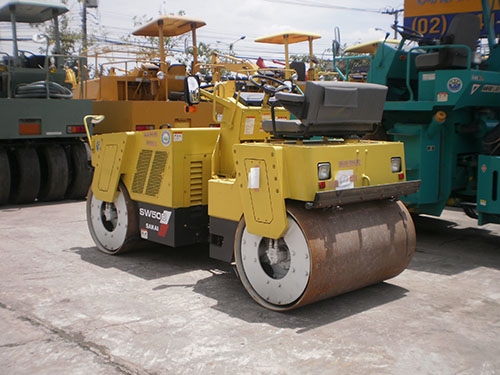 รถบด 5 ตัน Sakai SW500 รถเก่านอก สภาพไม่มีที่ติ ชม.เพียง 100 ชม.