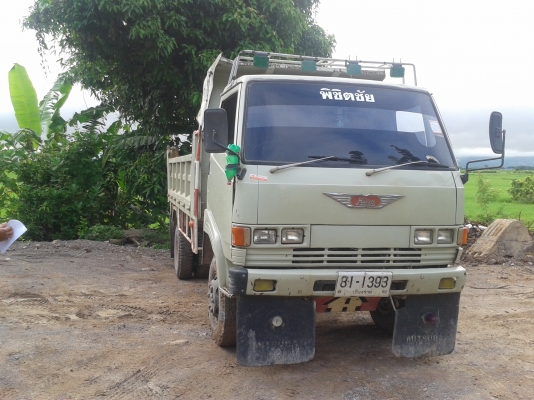 ขาย6ล้อดั้ม HINO 6สูบ 165แรง  เครื่อง WO6E 680000ราคาต่อรองได้คับ
