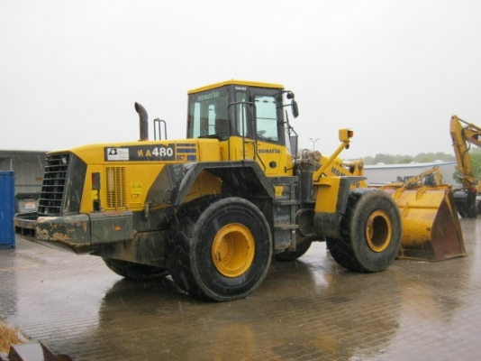 รถตักล้อยางKOMATSU WA480-5Hรถนอกนำเข้า