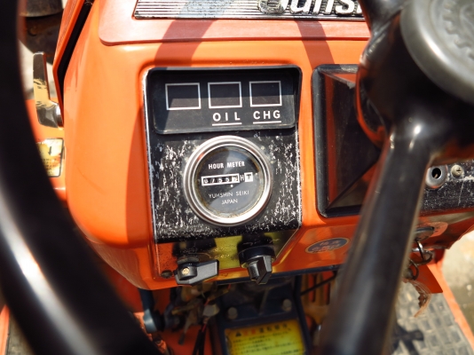 รถไถ Kubota รุ่น B1502-M พร้อมโรตารี่ มือสองนำเข้าจากญี่ปุ่น