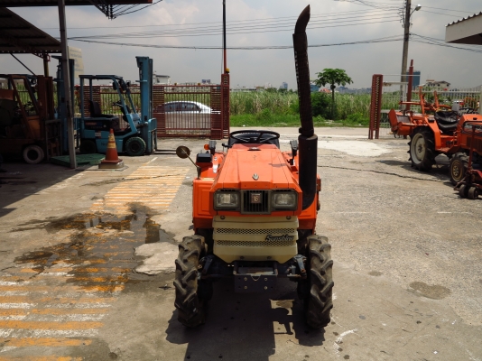 รถไถ Kubota รุ่น B1502-M พร้อมโรตารี่ มือสองนำเข้าจากญี่ปุ่น