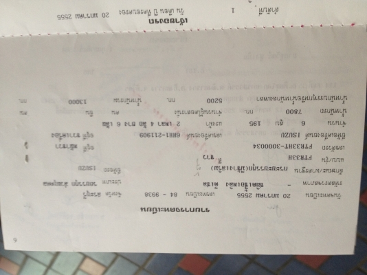 ขาย ISUZU DECA FTR33H 7.20 เครื่อง 6HH1 200แรง EURO2