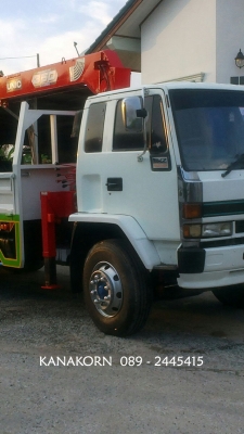 *** ขายไปจังหวัด นนทบุรี แล้วเรียบร้อยครับ *** ขาย ISUZU 195 TURBO 10 ล้อเพลาเดียว เฮี๊ยบ UNIC 3.6 ตัน 5 ปลอก ท้อง V หกเหลี่ยม