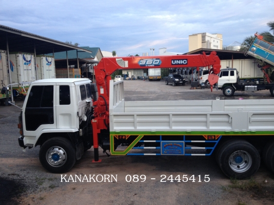 *** ขายไปจังหวัด นนทบุรี แล้วเรียบร้อยครับ *** ขาย ISUZU 195 TURBO 10 ล้อเพลาเดียว เฮี๊ยบ UNIC 3.6 ตัน 5 ปลอก ท้อง V หกเหลี่ยม