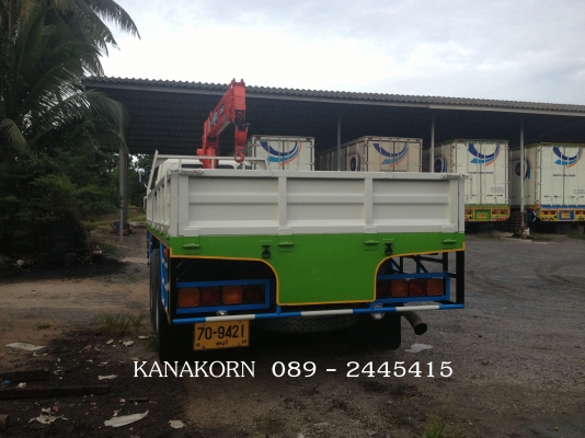 *** ขายไปจังหวัด นนทบุรี แล้วเรียบร้อยครับ *** ขาย ISUZU 195 TURBO 10 ล้อเพลาเดียว เฮี๊ยบ UNIC 3.6 ตัน 5 ปลอก ท้อง V หกเหลี่ยม