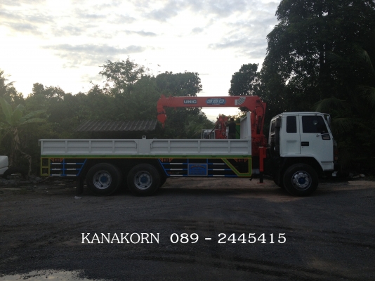 *** ขายไปจังหวัด นนทบุรี แล้วเรียบร้อยครับ *** ขาย ISUZU 195 TURBO 10 ล้อเพลาเดียว เฮี๊ยบ UNIC 3.6 ตัน 5 ปลอก ท้อง V หกเหลี่ยม