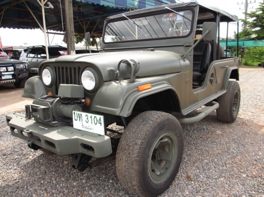 ขาย Jeep CJ6 หน้ากบ 4WD เครื่อง ISUZU ดีเซล