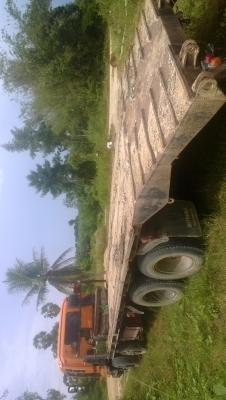 ISUZU GICA12ล้อ2เพลา ท้ายลาด เครื่อง360แรง(เครื่องคอมมอลฯตัวเดียวกับISUZU 360แรงหัวตึก)