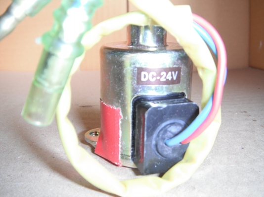 ซาลินอยของใหม่ 24v CAT E320 HITACHI EX