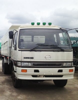 ขายรถ 10 ล้อกะบะดั๊มพ์ ยี่ห้อ HINO รุ่น 1J เครื่องยนต์ 212 แรงม้า