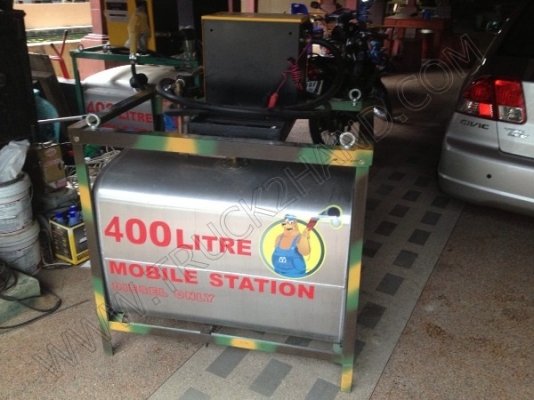 ตู้น้ำมันพร้อมหัวจ่ายของใหม่แกะกล่อง  ขนาดตู้ 400 ลิตร ชุดที่ 2 เพิ่งมาใหม่