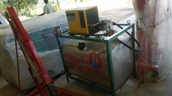 ตู้น้ำมันพร้อมหัวจ่ายของใหม่แกะกล่อง  ขนาดตู้ 400 ลิตร ชุดที่ 2 เพิ่งมาใหม่