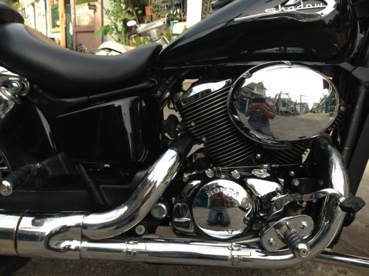 ขาย/แลก/เทริน Honda Shadow 400 ปี03 เก็บงานสวยเงาทุกจุดทะเบียนโอน