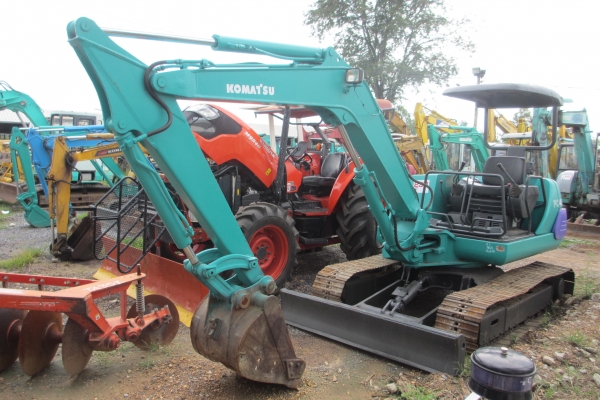 มาแล้วรถขุด Komatsu PC45-1 เก่านอก