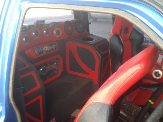 กะบะ ติดแก็ส 1jzเทอร์โบคู่ เครื่องเสียงชุดใหญ่