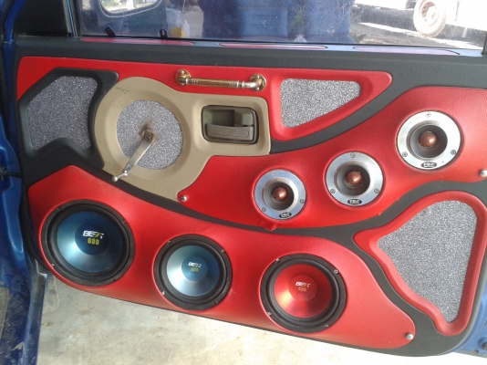 กะบะ ติดแก็ส 1jzเทอร์โบคู่ เครื่องเสียงชุดใหญ่