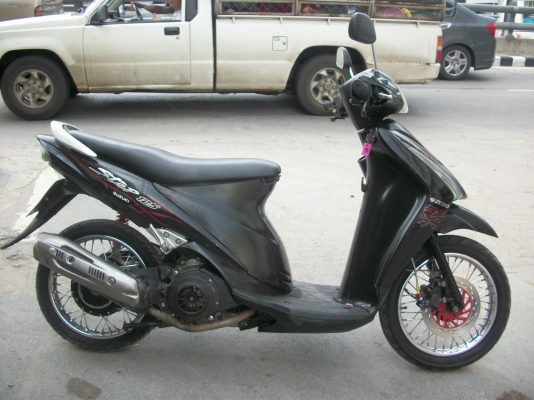 STEP 125    เครื่องเดิมๆ  ปี 49  ราคาถูกๆ  รถพร้อมใฃ้