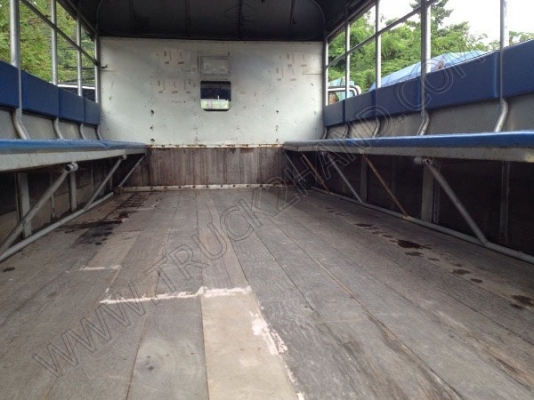 รถบรรทุก 6 ล้อสองแถว ยี่ห้อ HINO รุ่น WU340R 121 แรงม้า รถบรรทุก 6 ล้อสองแถว ยี่ห้อ HINO รุ่น WU340R 121 แรงม้า