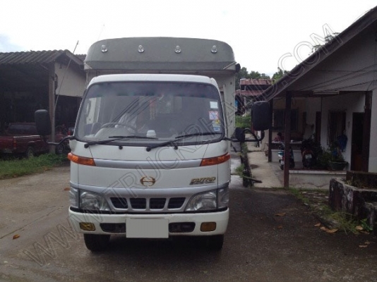 รถบรรทุก 6 ล้อสองแถว ยี่ห้อ HINO รุ่น WU340R 121 แรงม้า รถบรรทุก 6 ล้อสองแถว ยี่ห้อ HINO รุ่น WU340R 121 แรงม้า