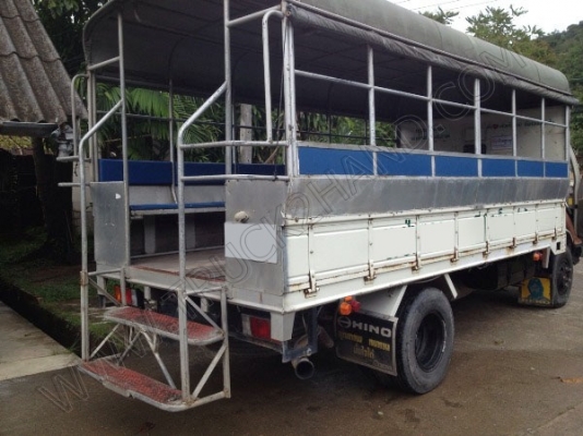 รถบรรทุก 6 ล้อสองแถว ยี่ห้อ HINO รุ่น WU340R 121 แรงม้า รถบรรทุก 6 ล้อสองแถว ยี่ห้อ HINO รุ่น WU340R 121 แรงม้า