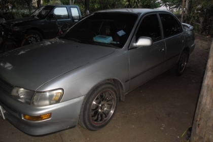 ***ขายแล้วครับขอบคุณ Truck2hand ขาย เก๋งTOYOTA โฉม3ห่วง ปี37/94TOYOTA COROLLA 1.3 วางเครื่องใหม่ 1.5 แก๊สLPG(ลงเล่ม)ประหยัดสุดๆ หมดปัญหาจุกจิกกับระบบแก๊ส เกียร์ธรรมดา พ.พาวเวอร์ แอร์ CD กระจกไฟฟ้า แม็ก ยางดี ภายในสวย พร้อมใช้งาน ราคาต่อรองได้ครับ