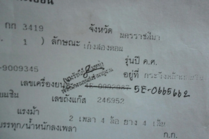 ***ขายแล้วครับขอบคุณ Truck2hand ขาย เก๋งTOYOTA โฉม3ห่วง ปี37/94TOYOTA COROLLA 1.3 วางเครื่องใหม่ 1.5 แก๊สLPG(ลงเล่ม)ประหยัดสุดๆ หมดปัญหาจุกจิกกับระบบแก๊ส เกียร์ธรรมดา พ.พาวเวอร์ แอร์ CD กระจกไฟฟ้า แม็ก ยางดี ภายในสวย พร้อมใช้งาน ราคาต่อรองได้ครับ