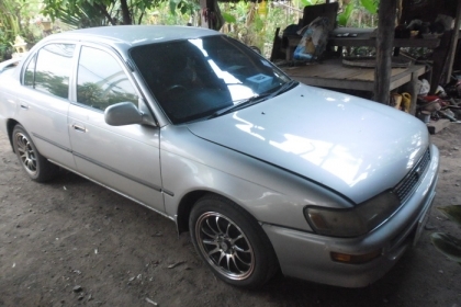 ***ขายแล้วครับขอบคุณ Truck2hand ขาย เก๋งTOYOTA โฉม3ห่วง ปี37/94TOYOTA COROLLA 1.3 วางเครื่องใหม่ 1.5 แก๊สLPG(ลงเล่ม)ประหยัดสุดๆ หมดปัญหาจุกจิกกับระบบแก๊ส เกียร์ธรรมดา พ.พาวเวอร์ แอร์ CD กระจกไฟฟ้า แม็ก ยางดี ภายในสวย พร้อมใช้งาน ราคาต่อรองได้ครับ