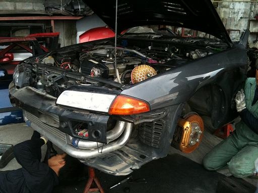 เครื่องยนต์ RB20 Turbo  ของแต่ง เยอะ  คับ