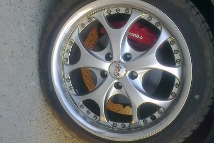 ขายล้อ 17 ถอดจากวอลโว่ 850 มี 4 วง 6000 บาท