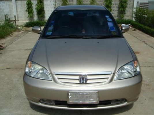 ขายรถยนต์ Honda Civic 1.7 Exi ปี 2003 รถใช้มือเดียว เครื่องยนต์ 1700 cc. พวงมาลัยพาวเวอร์ กระจกไฟฟ้า ขายรถยนต์ Honda Civic 1.7 Exi ปี 2003 รถใช้มือเดียว เครื่องยนต์ 1700 cc. พวงมาลัยพาวเวอร์ กระจกไฟฟ้า